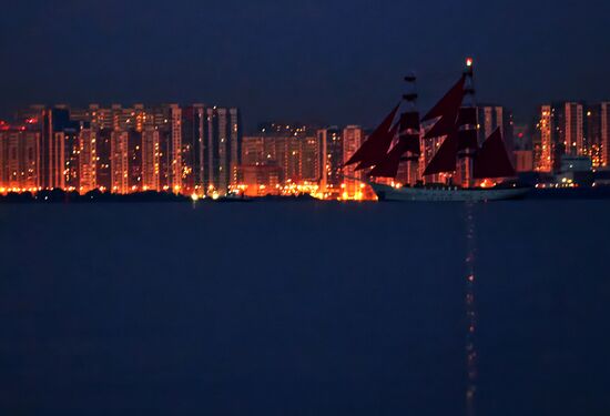 Russia Scarlet Sails Show