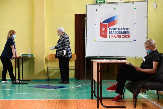 Russia Constitutional Reform Voting