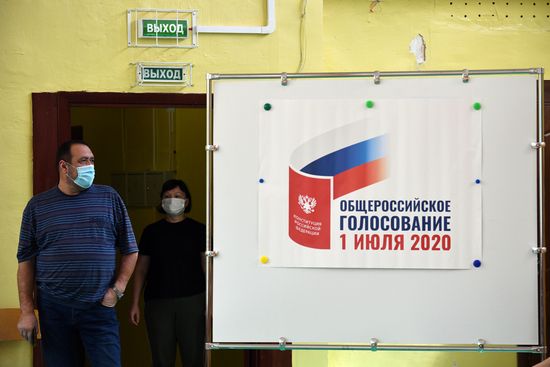 Russia Constitutional Reform Voting