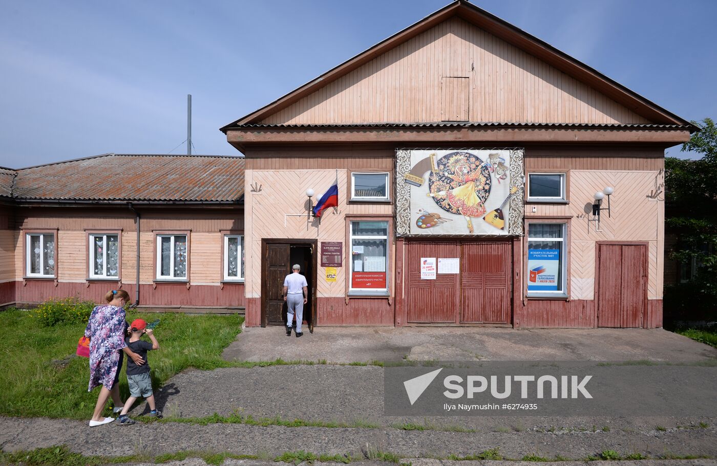 Russia Constitutional Reform Voting