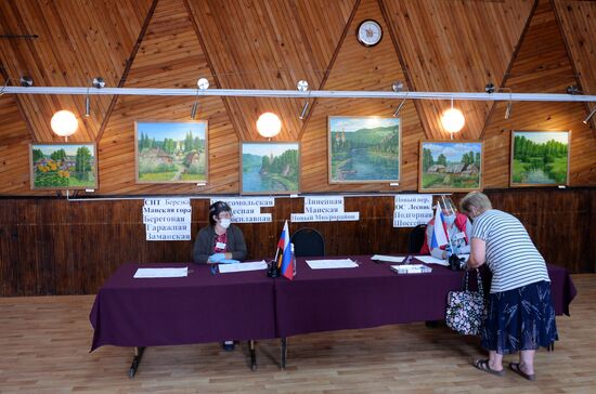 Russia Constitutional Reform Voting