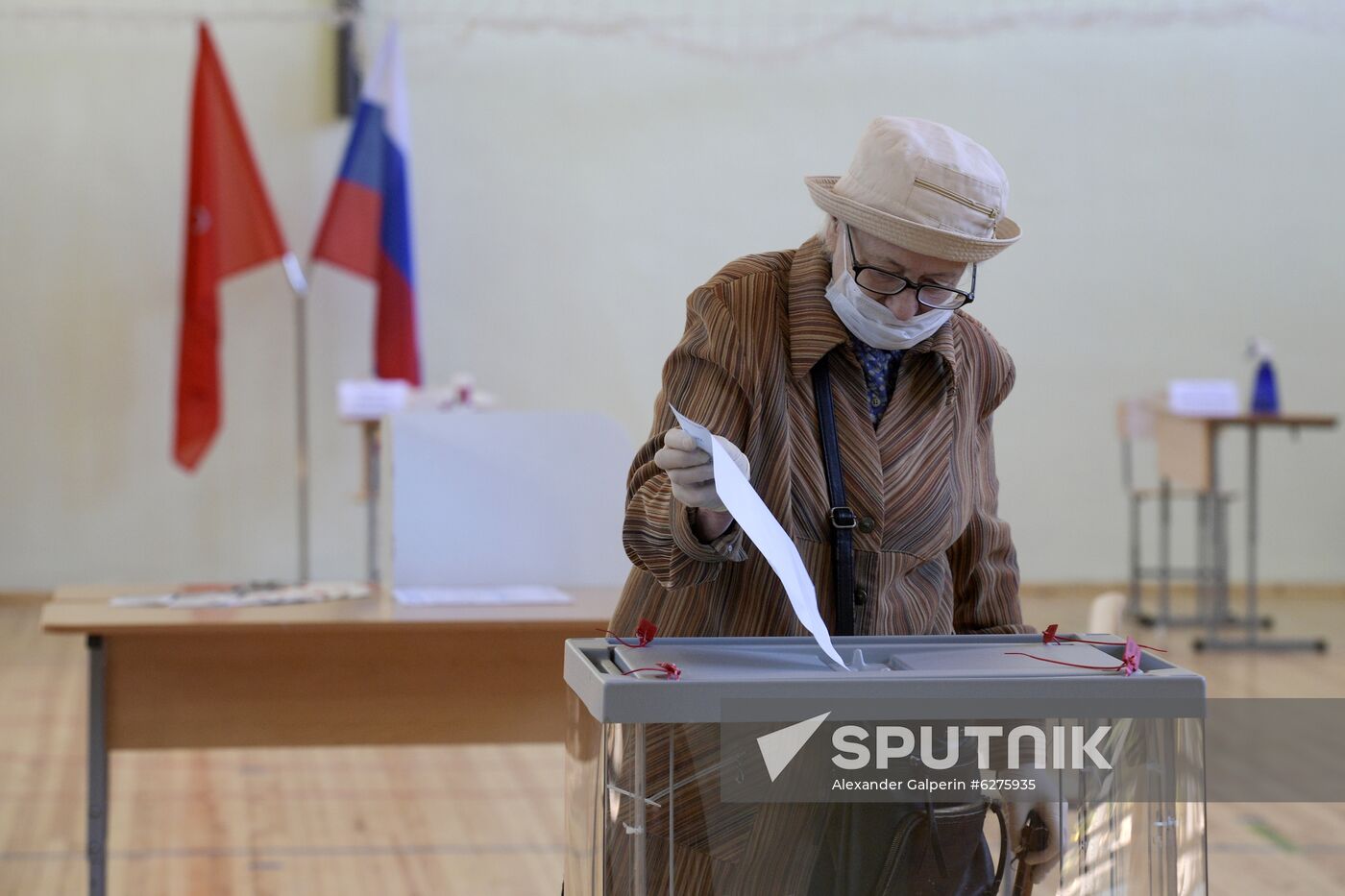Russia Constitutional Reform Voting