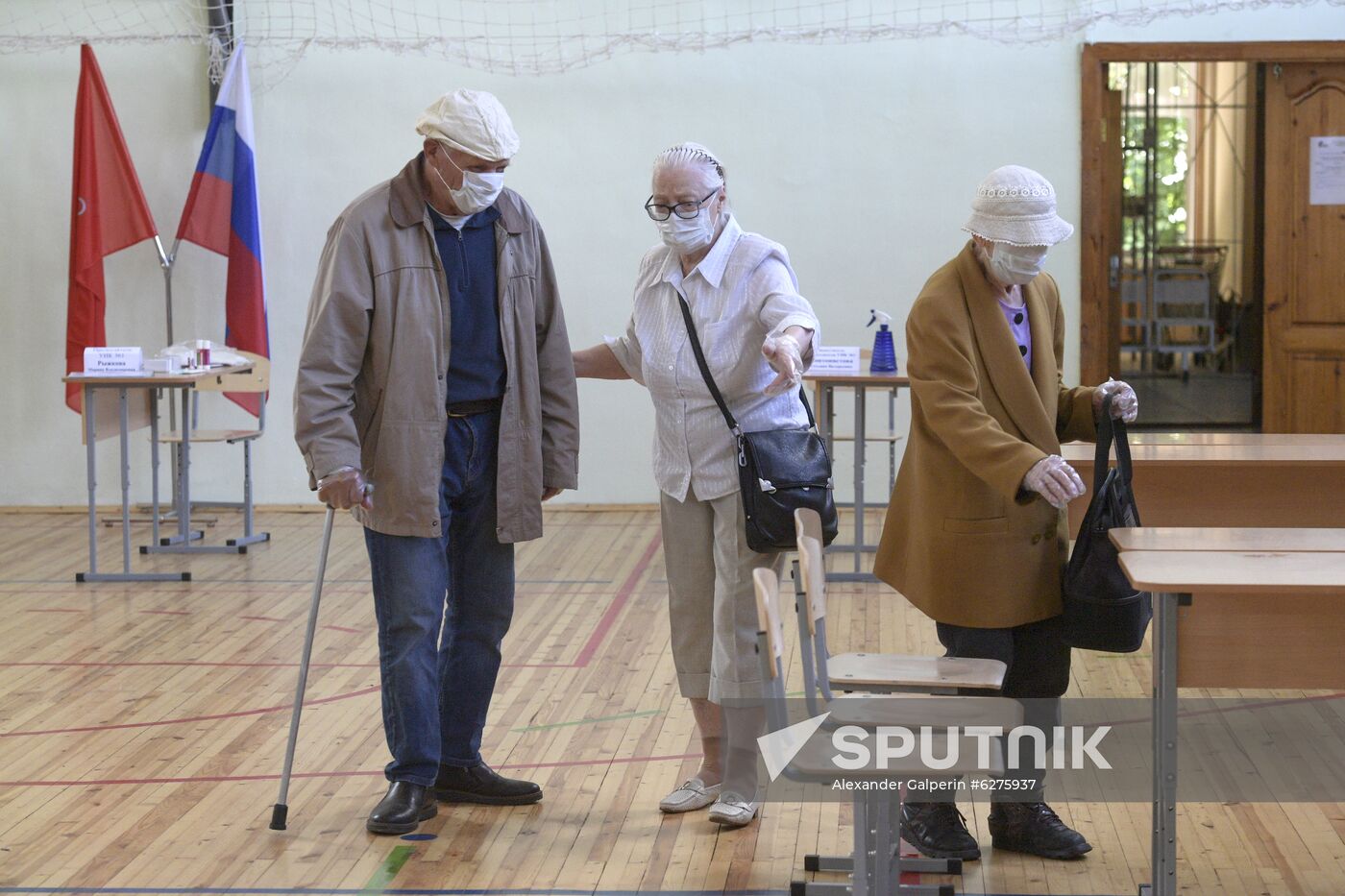 Russia Constitutional Reform Voting