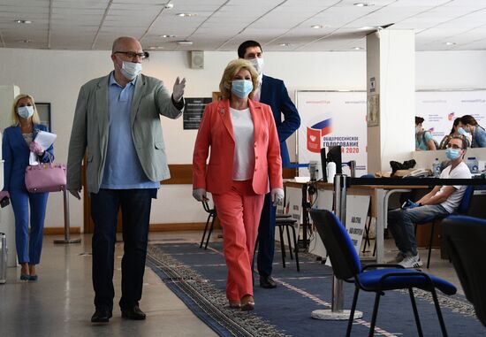 Russia Constitutional Reform Voting