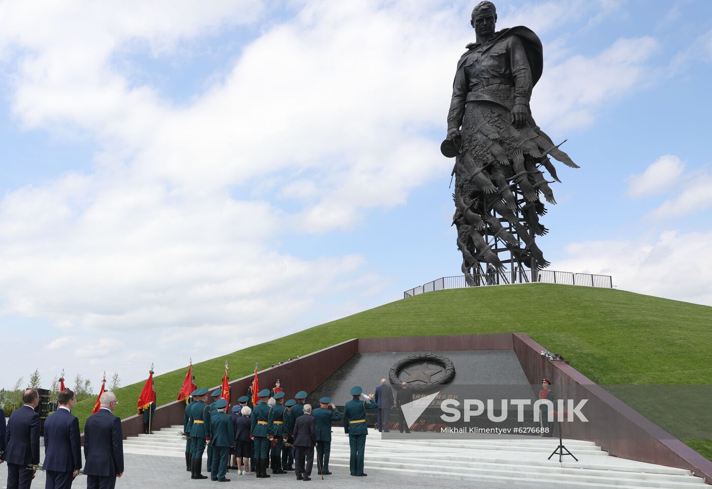 Russia Putin Rzhev Memorial
