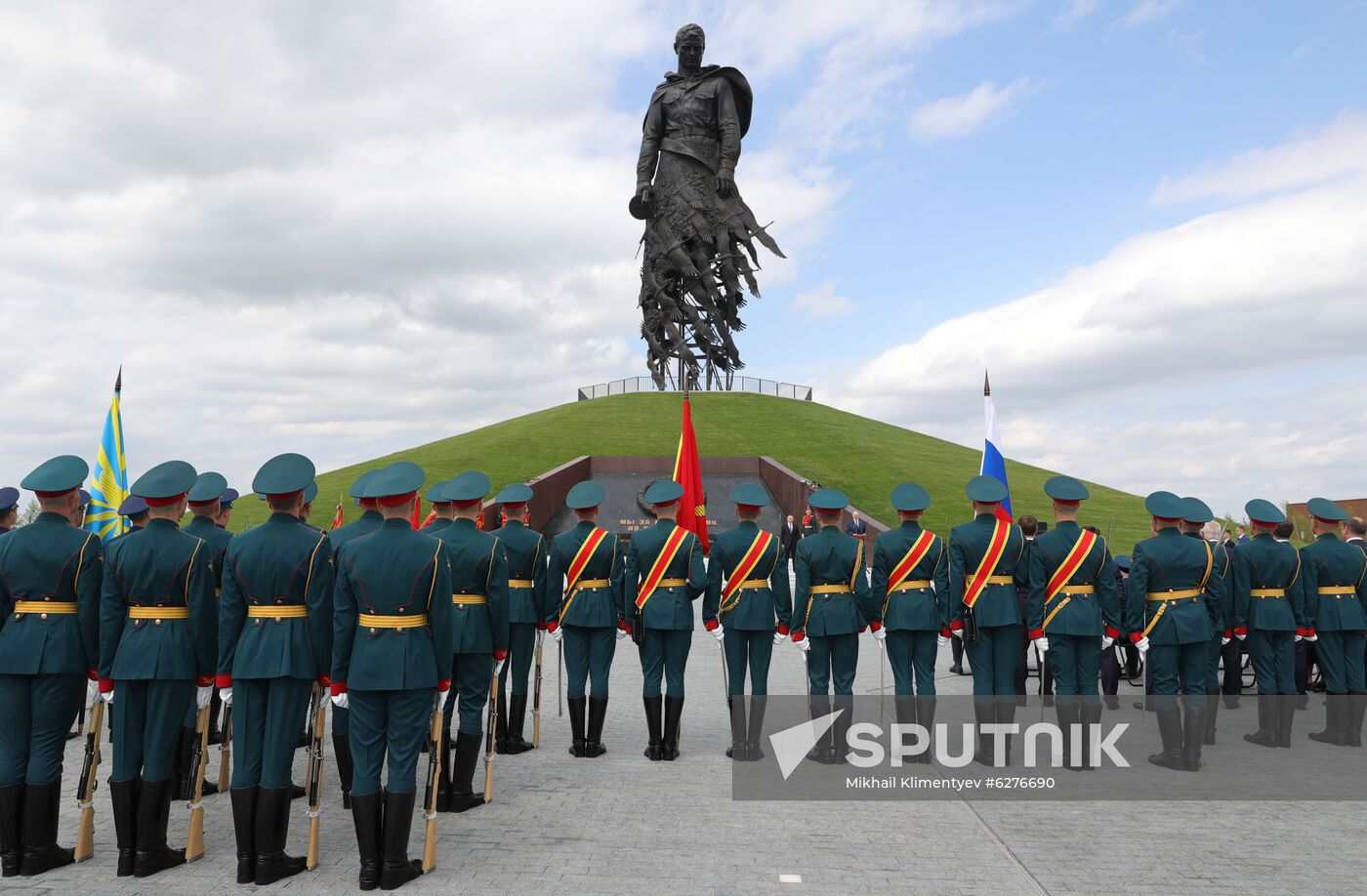 Russia Putin Rzhev Memorial