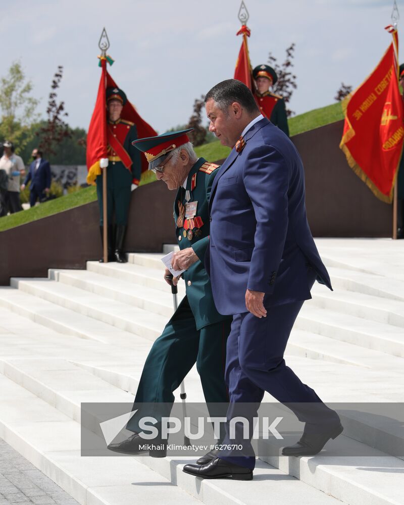 Russia Putin Rzhev Memorial
