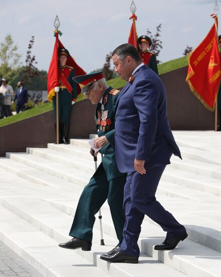 Russia Putin Rzhev Memorial