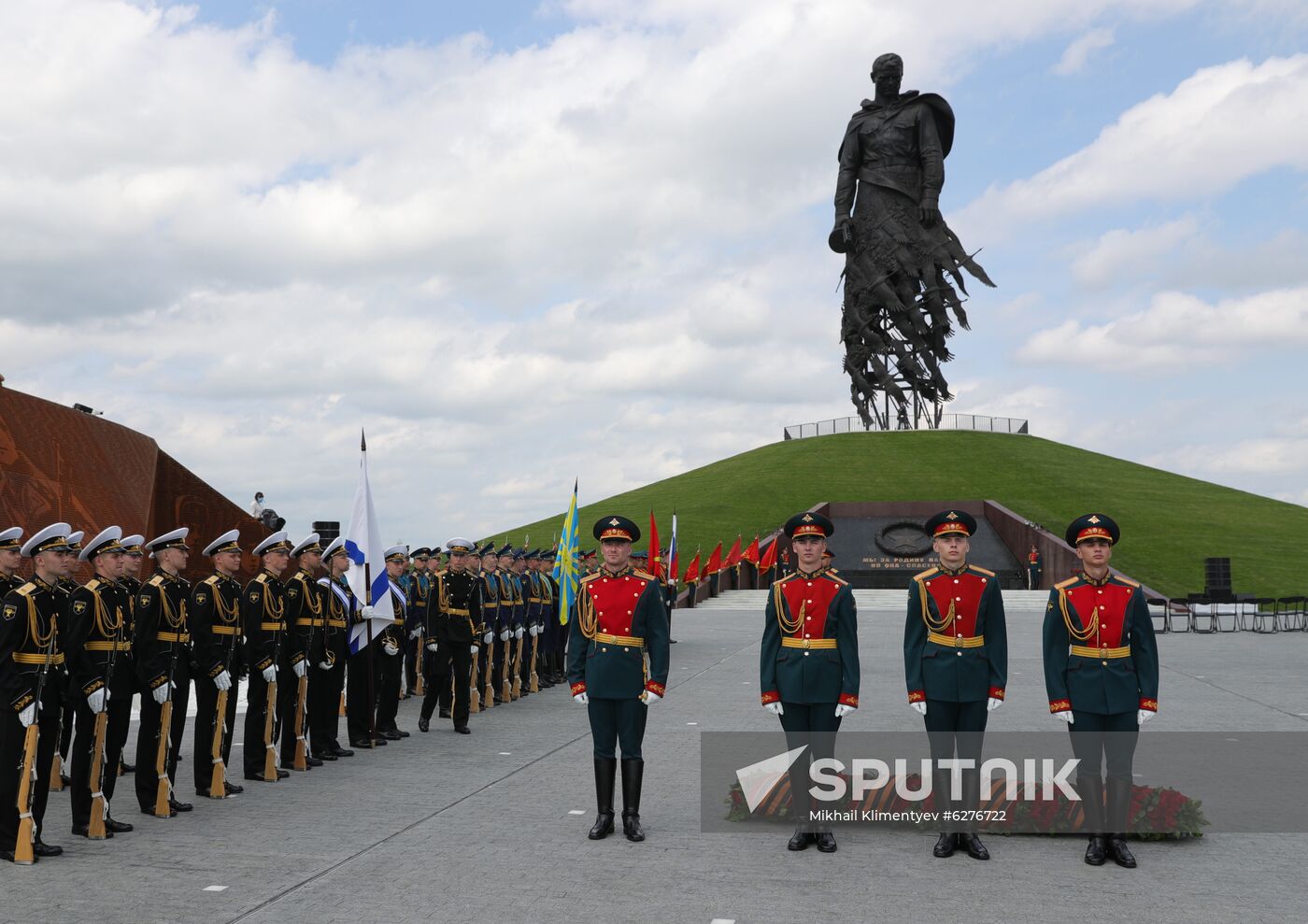 Russia Putin Rzhev Memorial