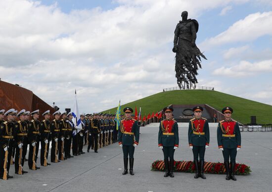 Russia Putin Rzhev Memorial