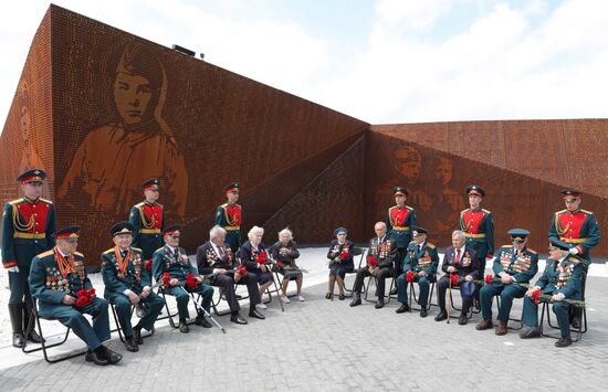 Russia Putin Rzhev Memorial