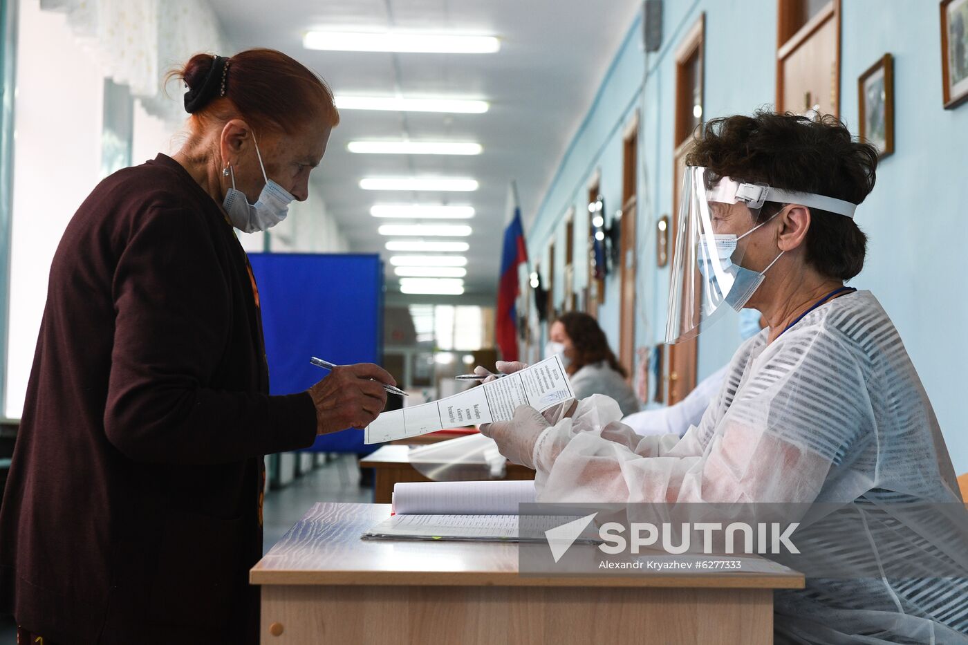 Russia Constitutional Reform Voting