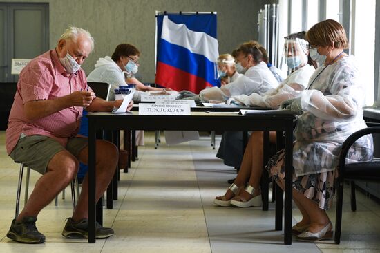 Russia Constitutional Reform Voting