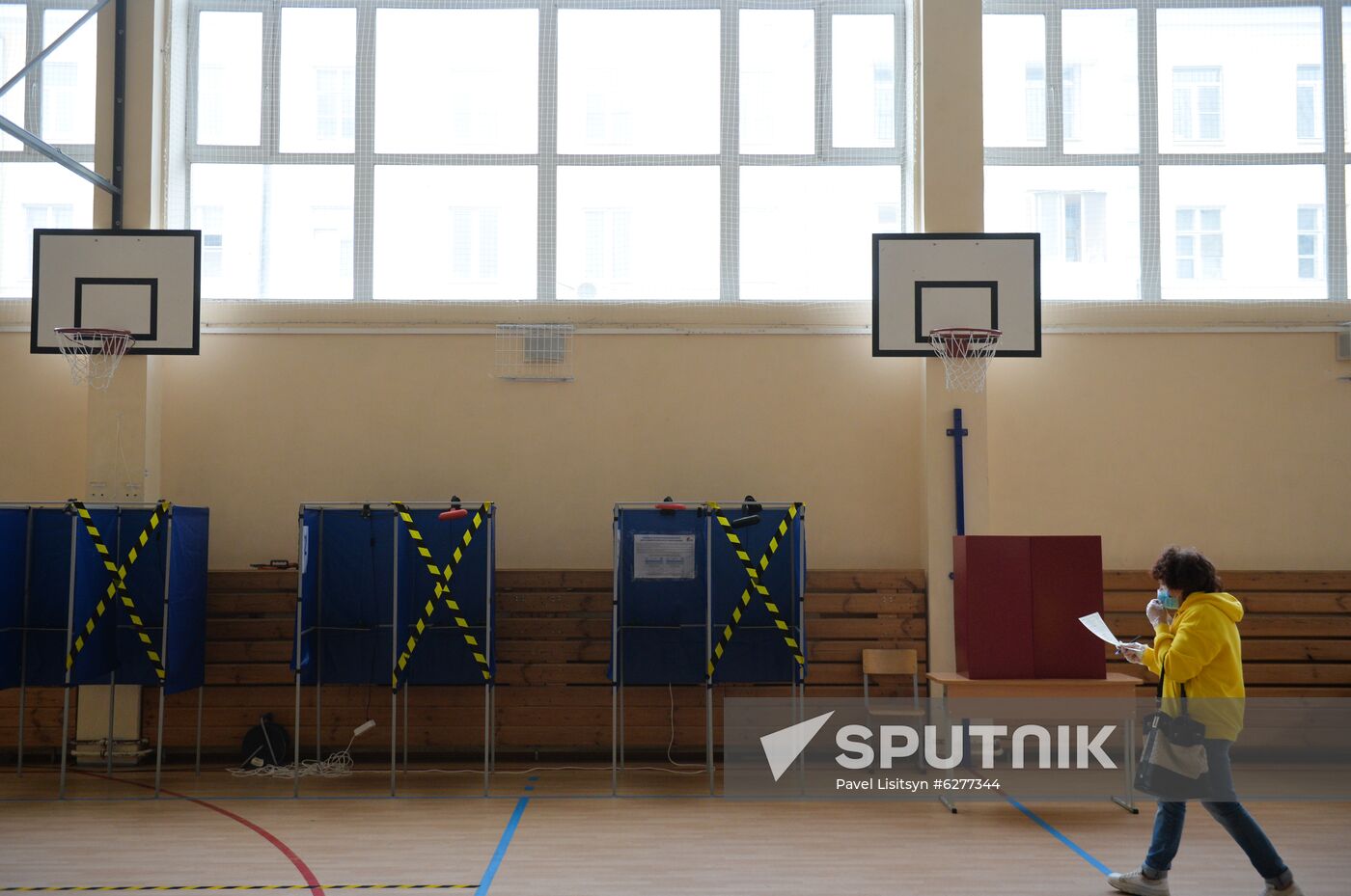 Russia Constitutional Reform Voting
