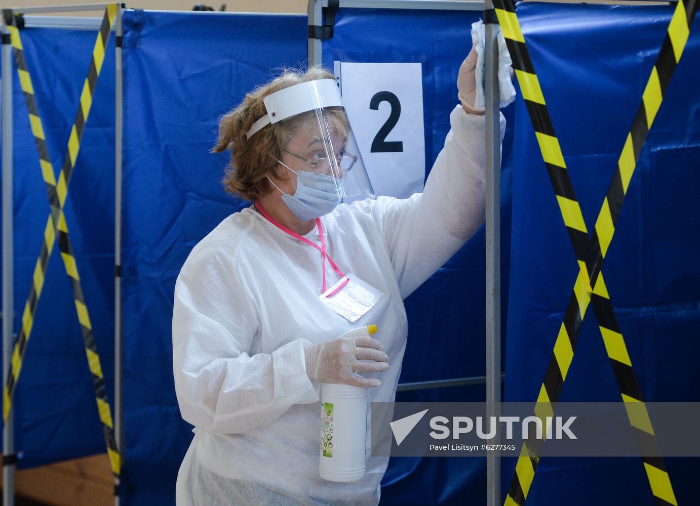 Russia Constitutional Reform Voting