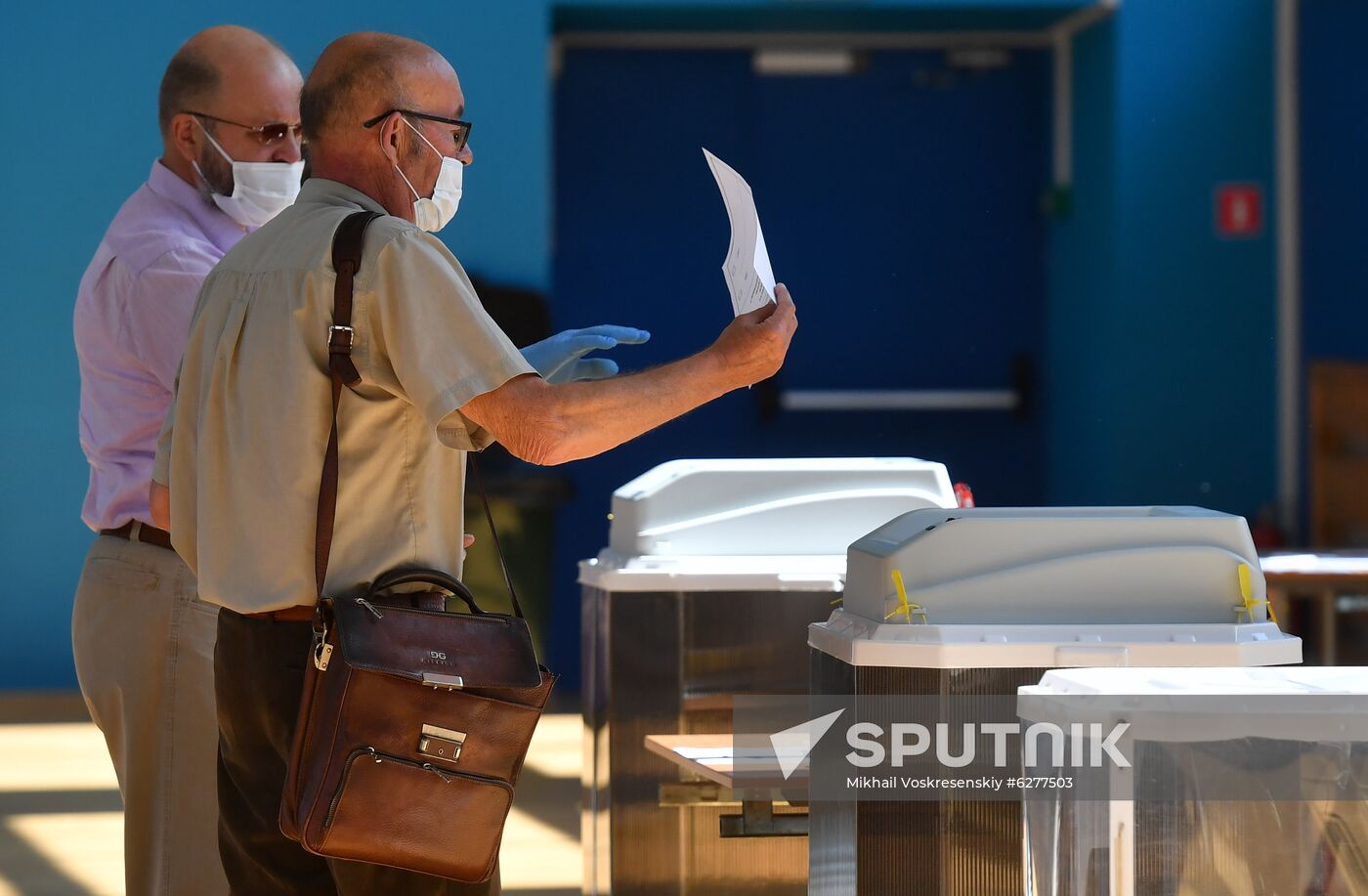 Russia Constitutional Reform Voting