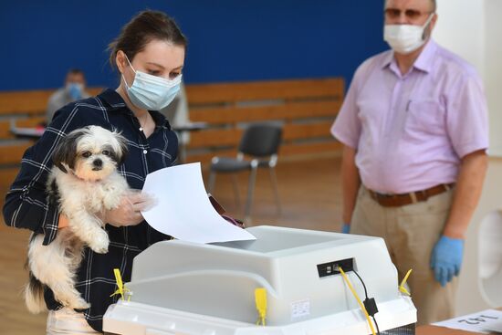 Russia Constitutional Reform Voting