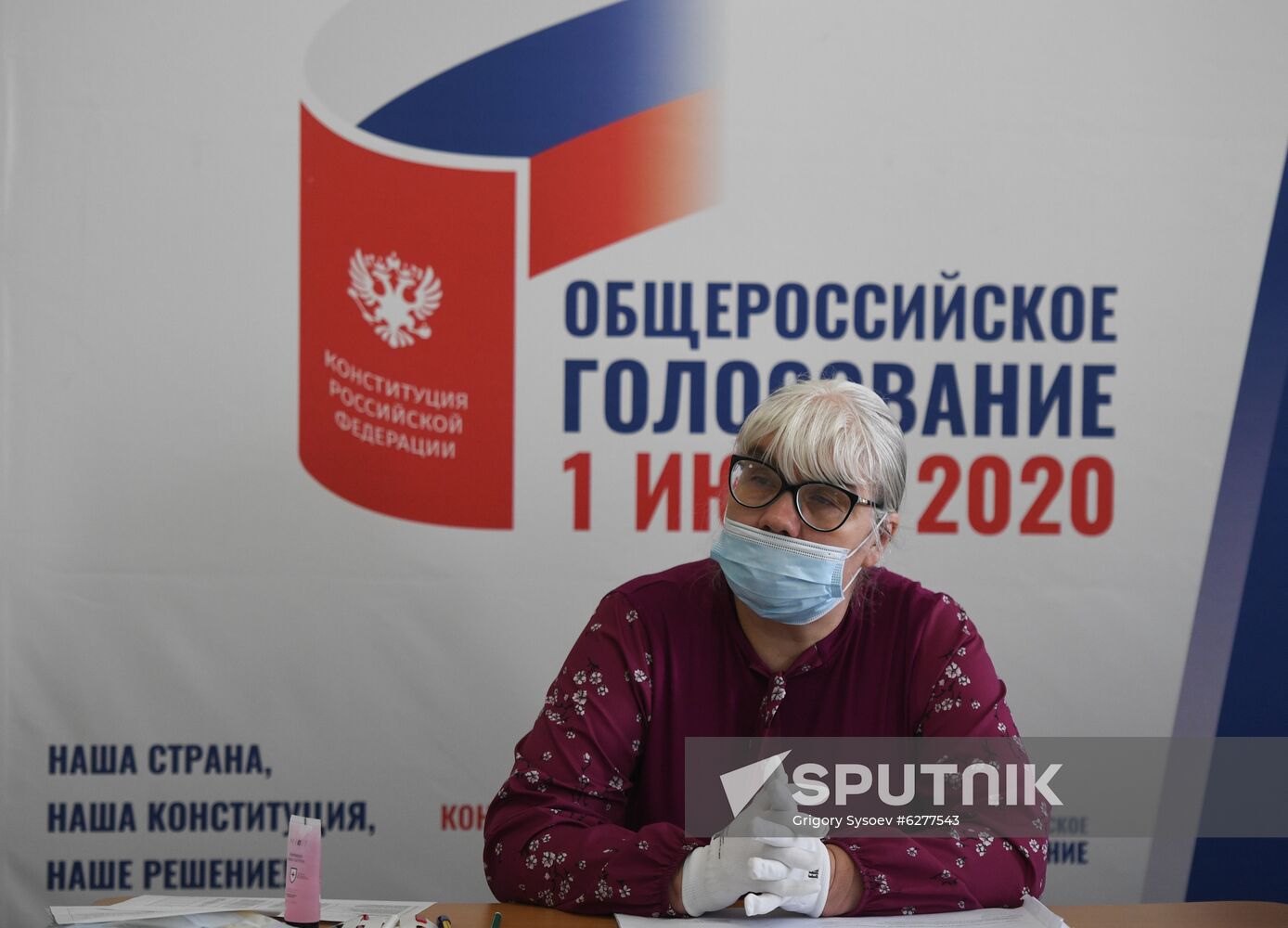 Russia Constitutional Reform Voting