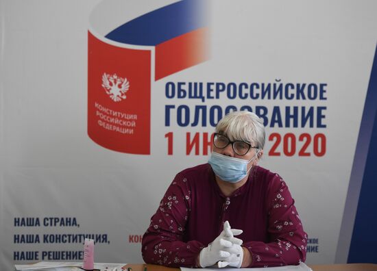 Russia Constitutional Reform Voting