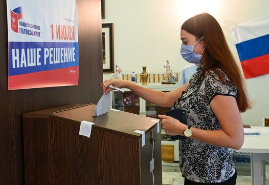 Worldwide Russian Constitutional Reform Voting 