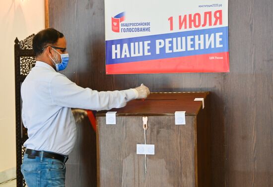 Worldwide Russian Constitutional Reform Voting 