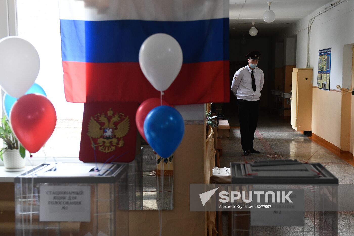 Russia Constitutional Reform Voting