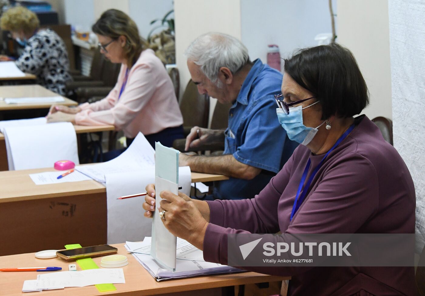 Russia Constitutional Reform Voting