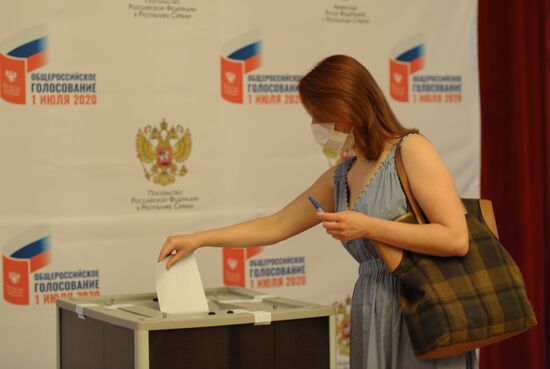 Worldwide Russian Constitutional Reform Voting