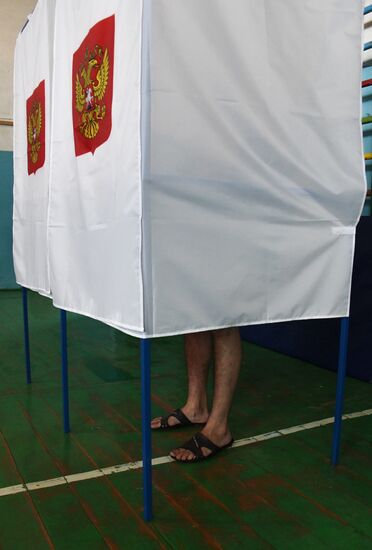 Russia Constitutional Reform Voting