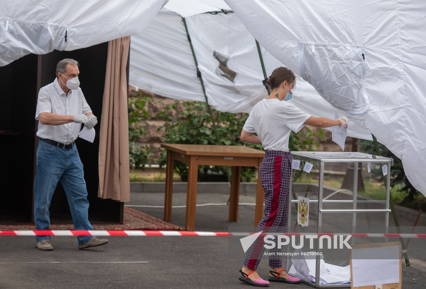 Worldwide Russian Constitutional Reform Voting