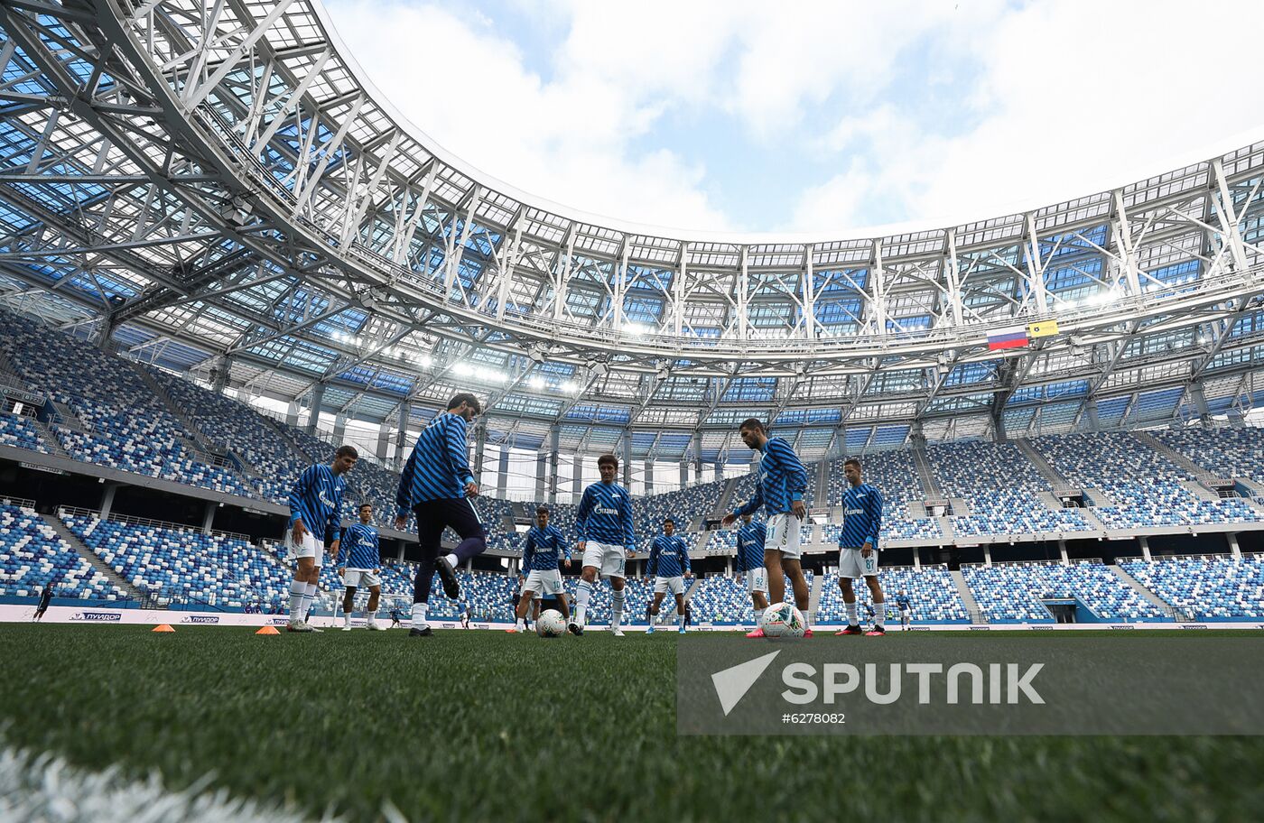 Russia Soccer Premier-League Tambov - Zenit