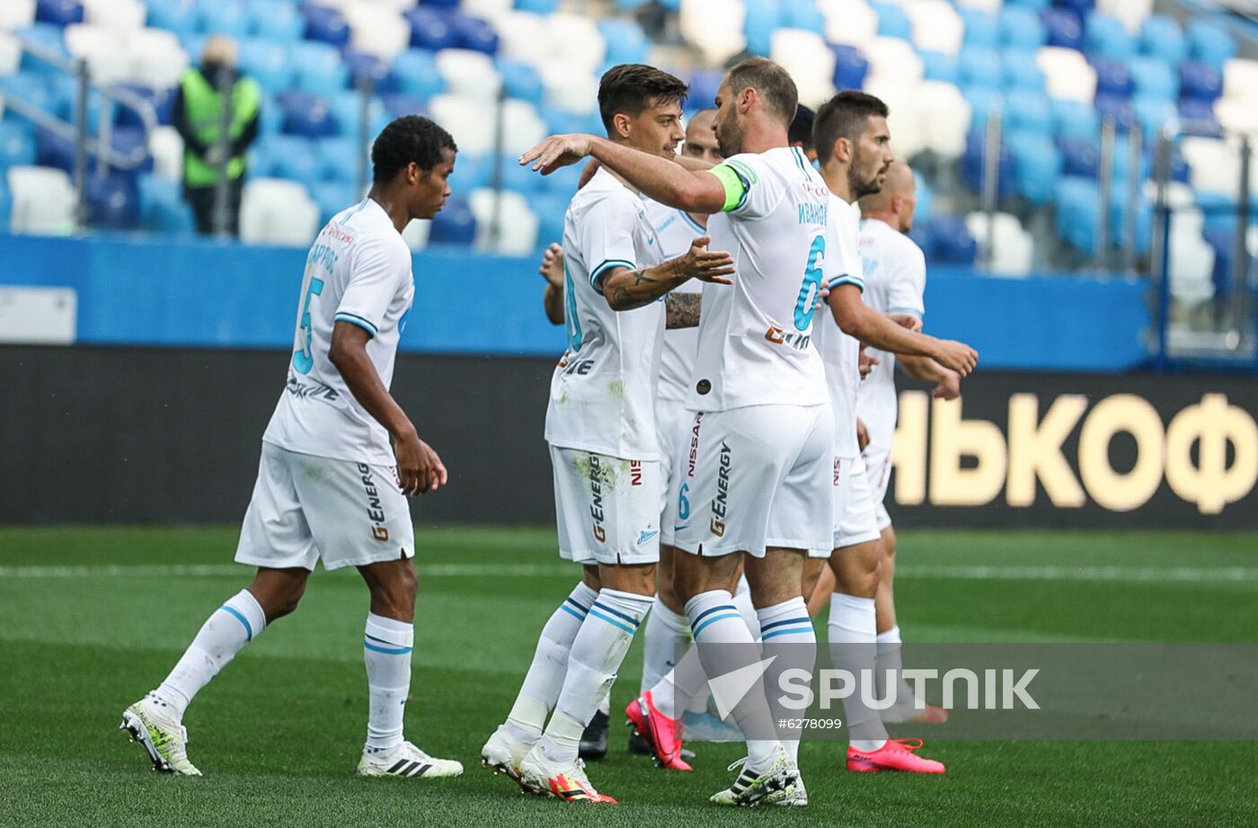 Russia Soccer Premier-League Tambov - Zenit