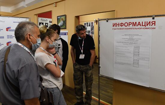Russia Constitutional Reform Voting