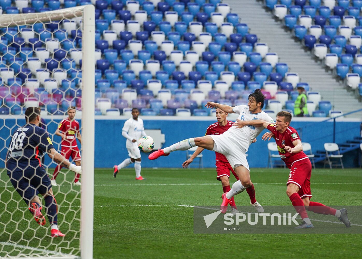 Russia Soccer Premier-League Tambov - Zenit