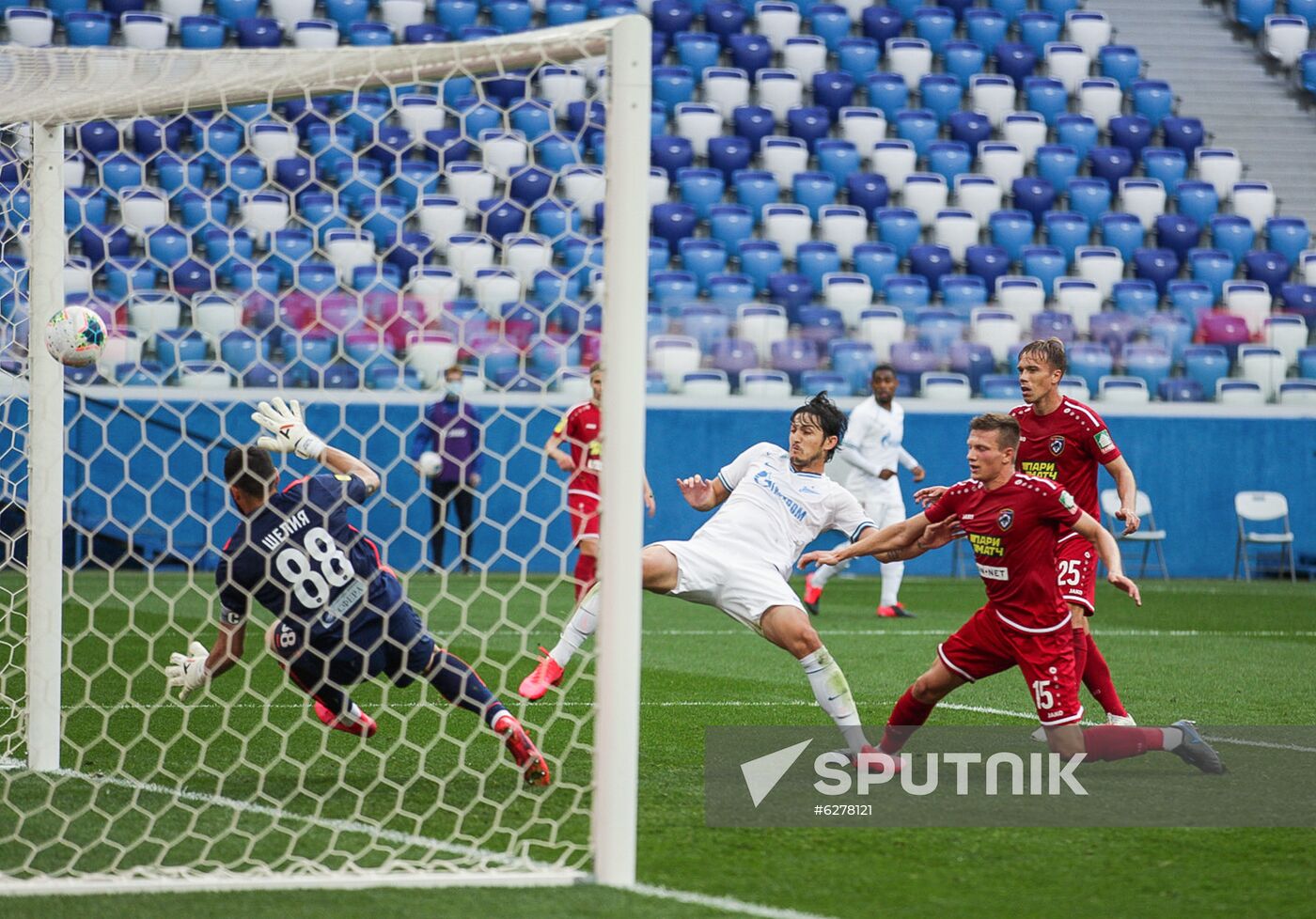 Russia Soccer Premier-League Tambov - Zenit
