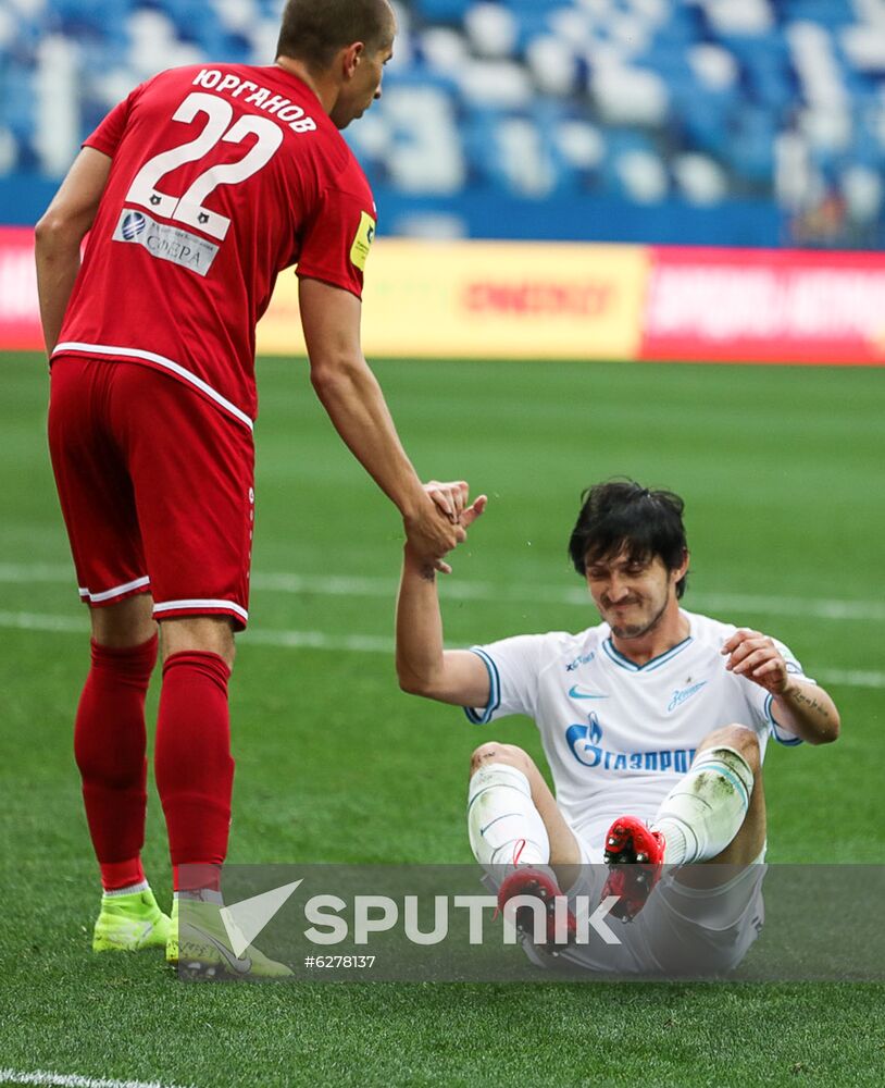 Russia Soccer Premier-League Tambov - Zenit
