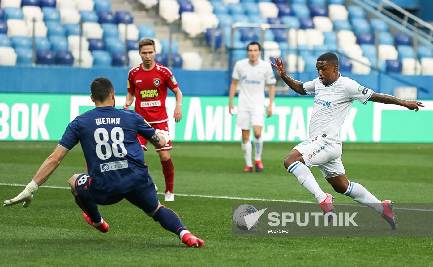 Russia Soccer Premier-League Tambov - Zenit