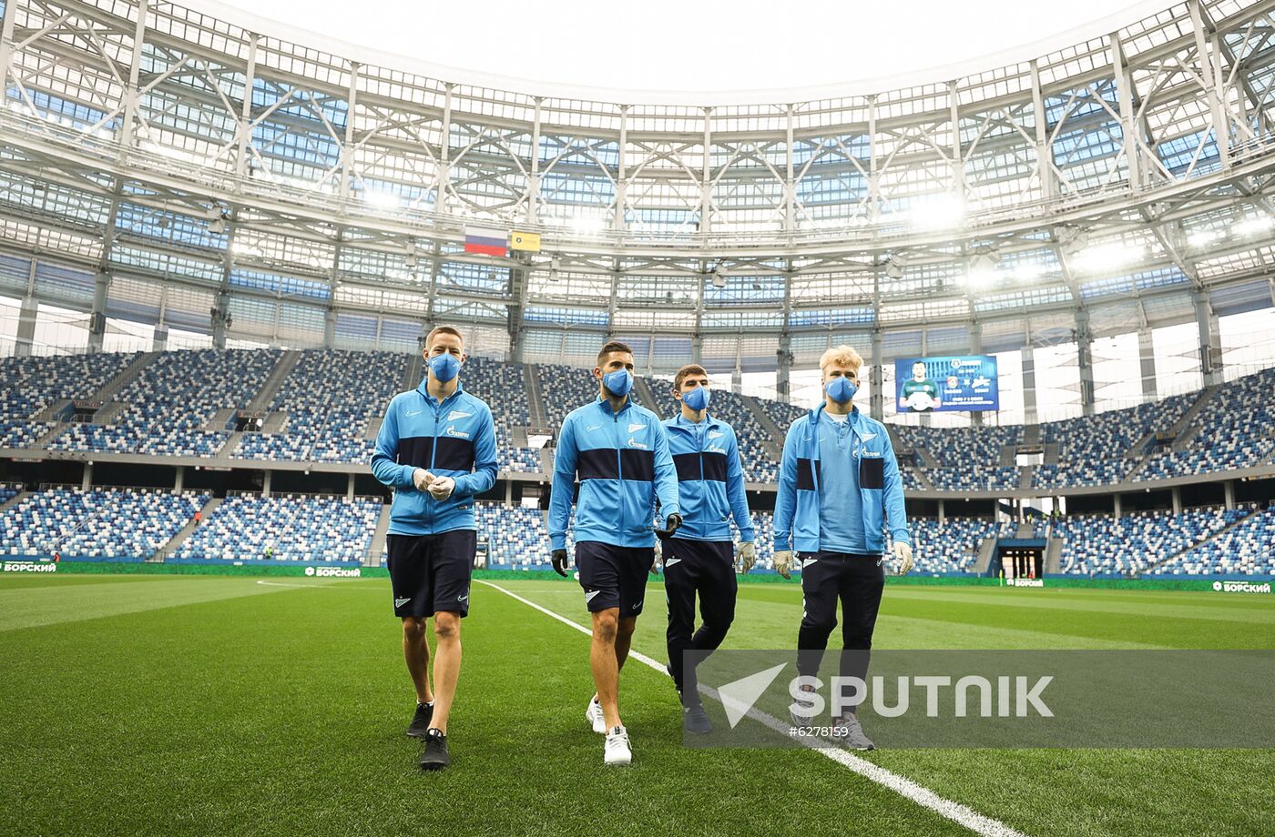 Russia Soccer Premier-League Tambov - Zenit