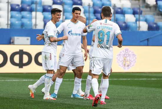 Russia Soccer Premier-League Tambov - Zenit