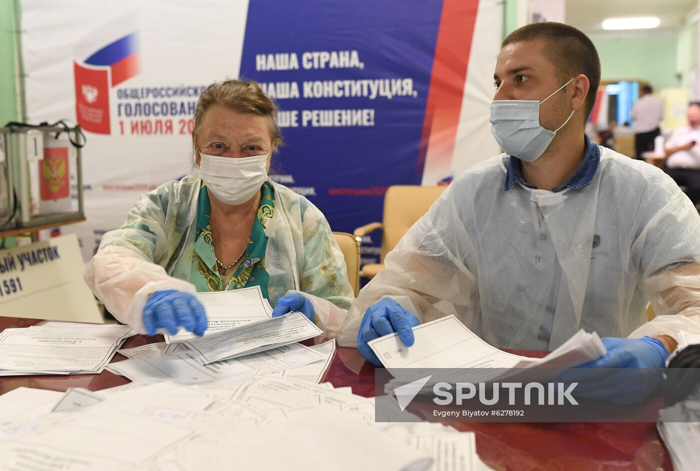 Russia Constitutional Reform Voting