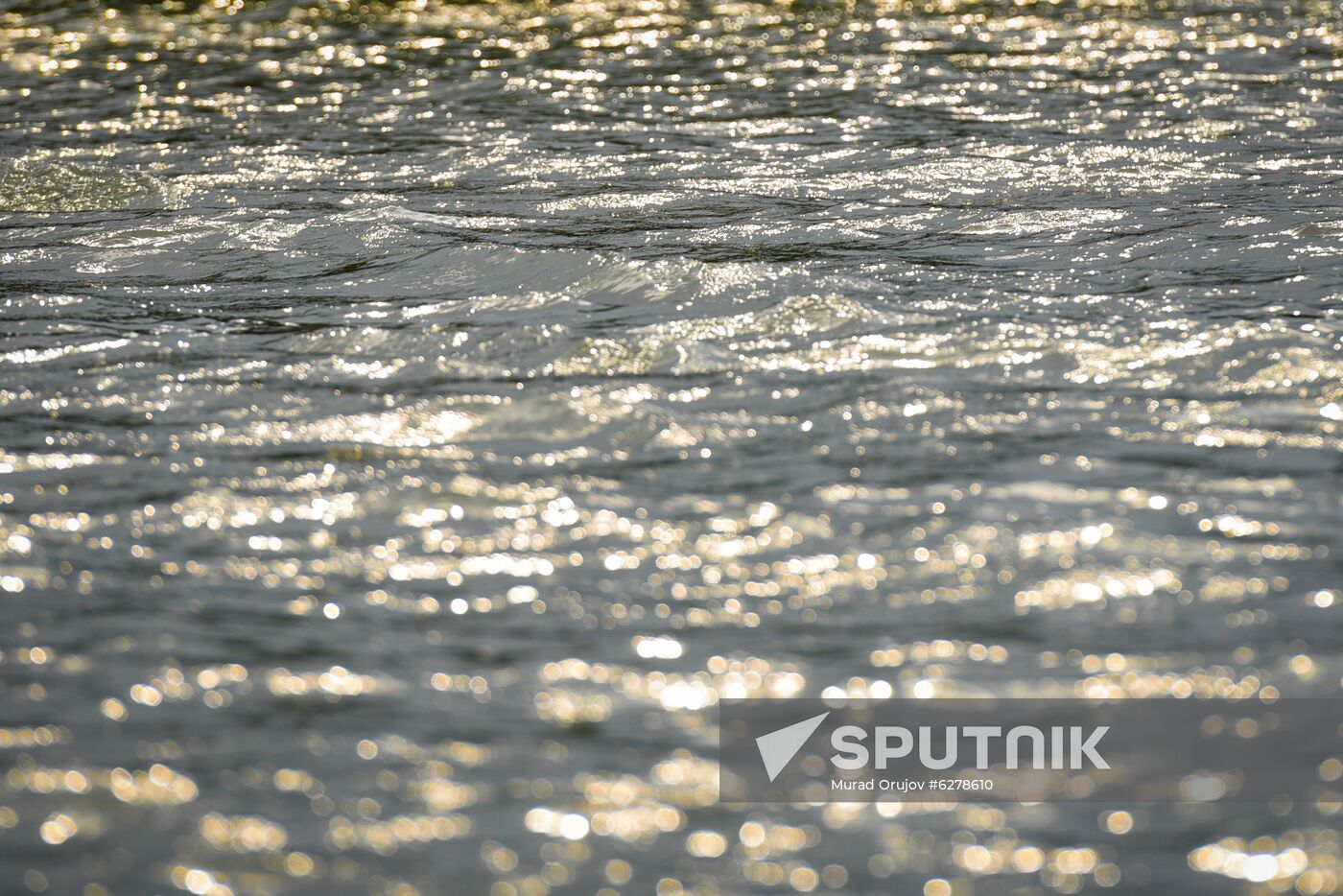 Azerbaijan Kura River Drying Up