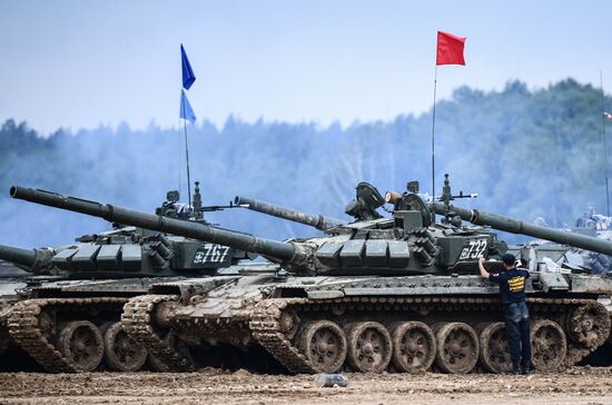 Russia Tank Biathlon