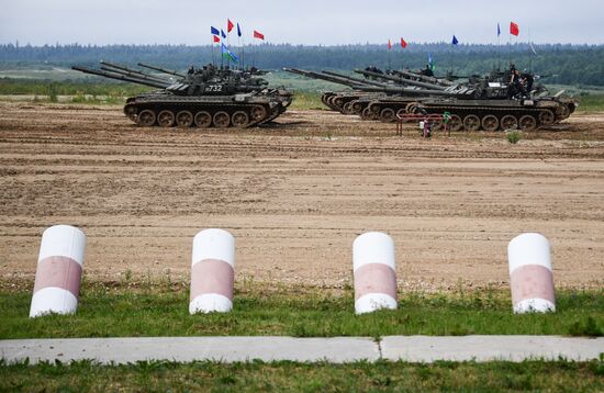 Russia Tank Biathlon