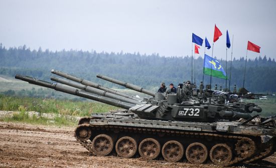 Russia Tank Biathlon