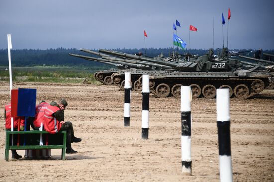 Russia Tank Biathlon