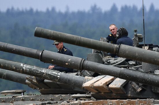 Russia Tank Biathlon