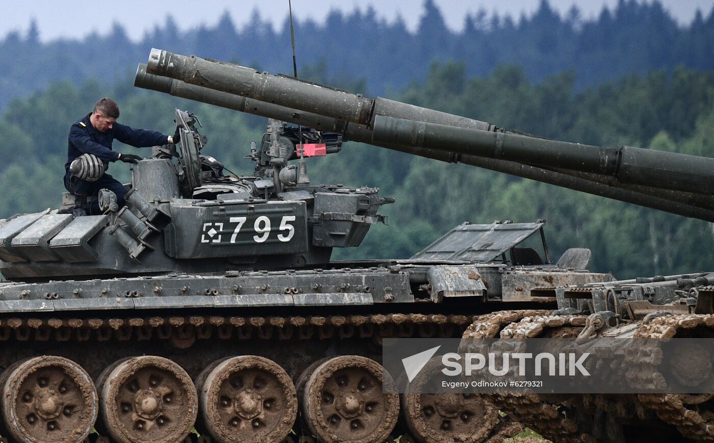 Russia Tank Biathlon
