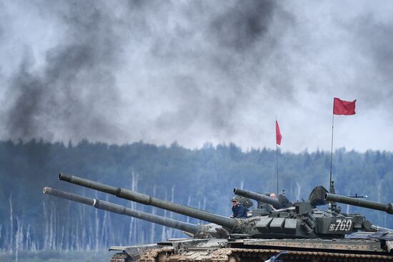Russia Tank Biathlon
