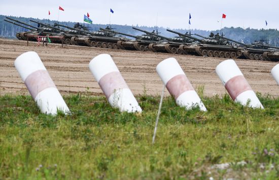 Russia Tank Biathlon