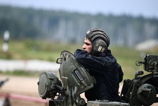 Russia Tank Biathlon